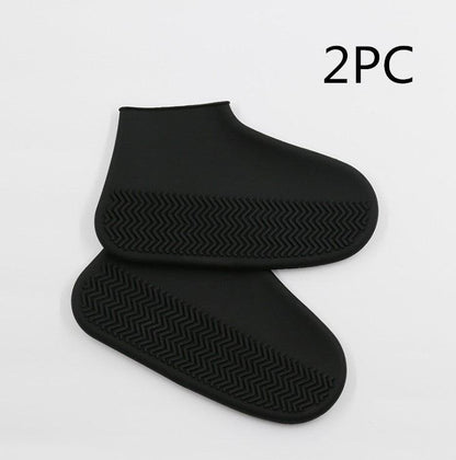 Men and women hiking slip wearable easy to carry silicone rain boots - NawdeX