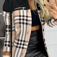 Printed Button Up Zip Detail Shacket - NawdeX