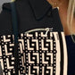 Printed Button Up Zip Detail Shacket - NawdeX