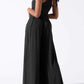 Square Neck Wide Strap Jumpsuit - NawdeX