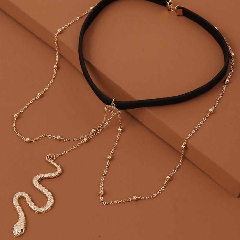 Snake Pendants Leg BodyChain - NawdeX