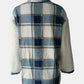 Fuzzy Button Up Long Sleeve Jacket - NawdeX