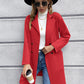 Ivy Lane Lapel Collar Long Sleeve Blazer - NawdeX