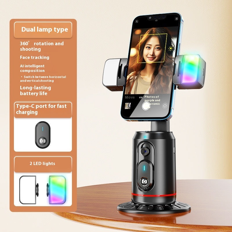 360 Smart AI Face Recognition  Bluetooth Selfie Holder