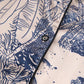 Women's Fashion Satin Printed Cardigan Pajamas Two-piece Set - NawdeX