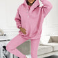 3pcs Women's Sports Loose Hooded  Sweatshirt ,Vest And Slim Trousers - NawdeX