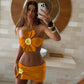 3D Flower Bikini Set