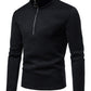 Zipper Long Sleeve Sweatshirt