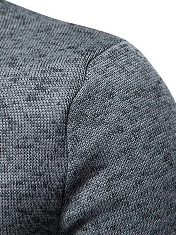 Zipper Long Sleeve Sweatshirt