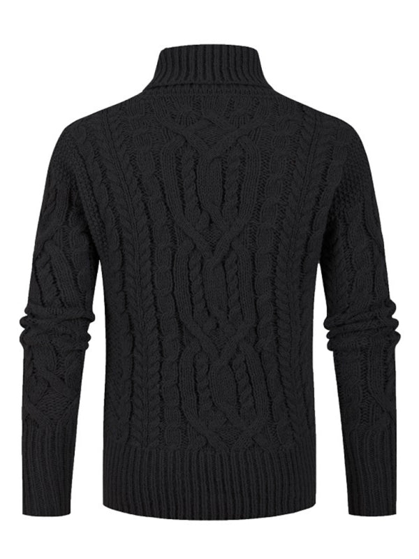 Pullover long-sleeved sweater