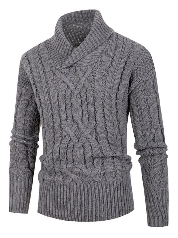 Pullover long-sleeved sweater