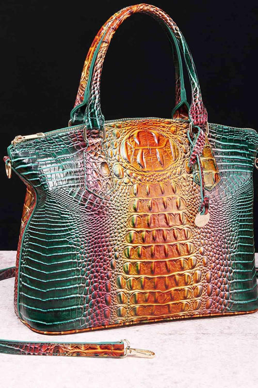 Gradient PU Leather Handbag - NawdeX