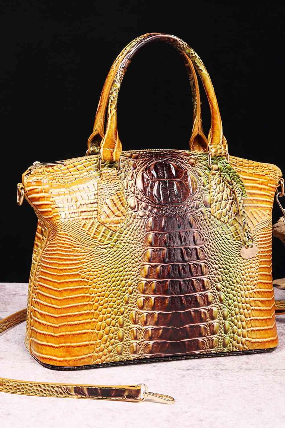 Gradient PU Leather Handbag - NawdeX