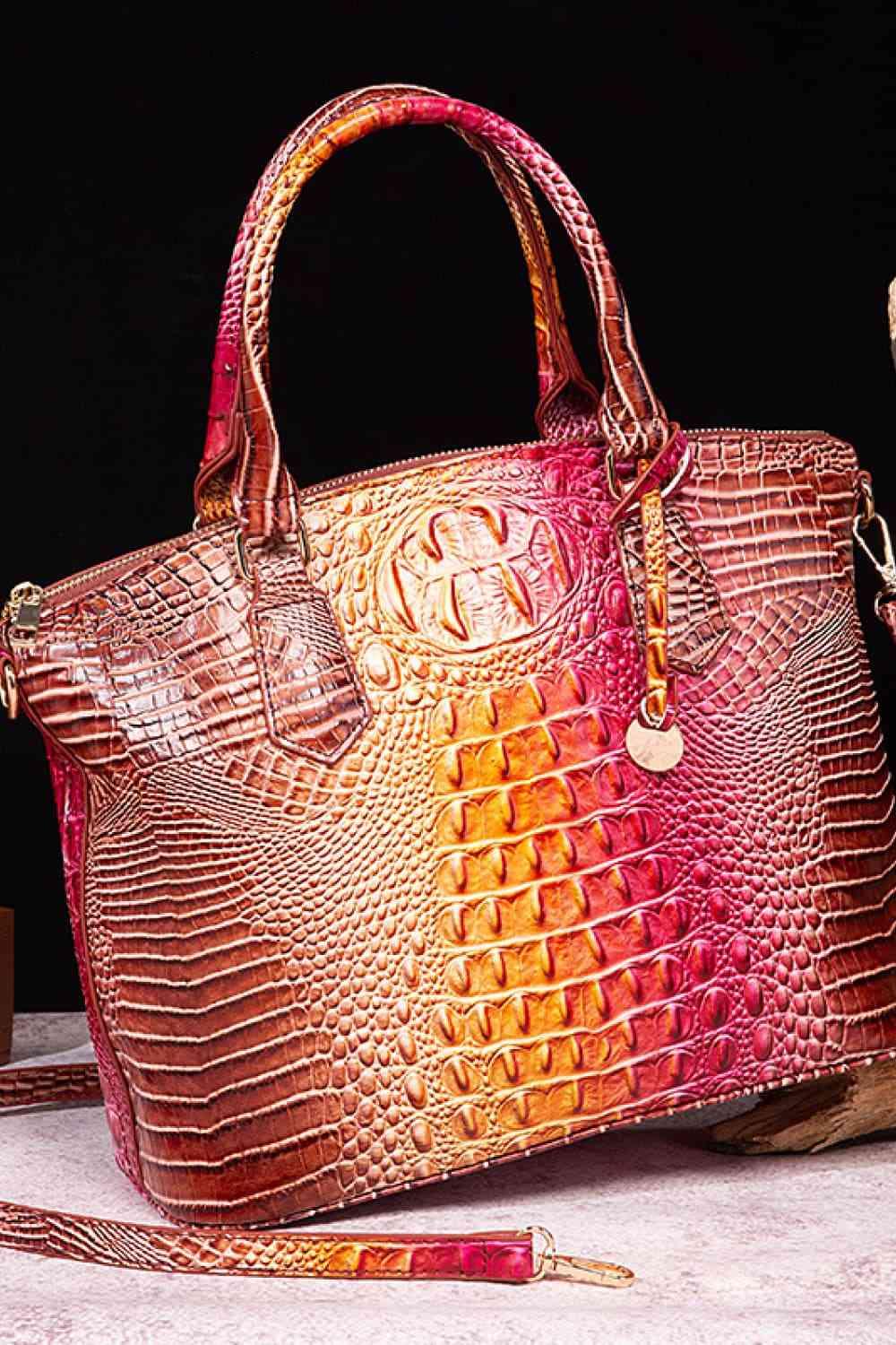 Gradient PU Leather Handbag - NawdeX