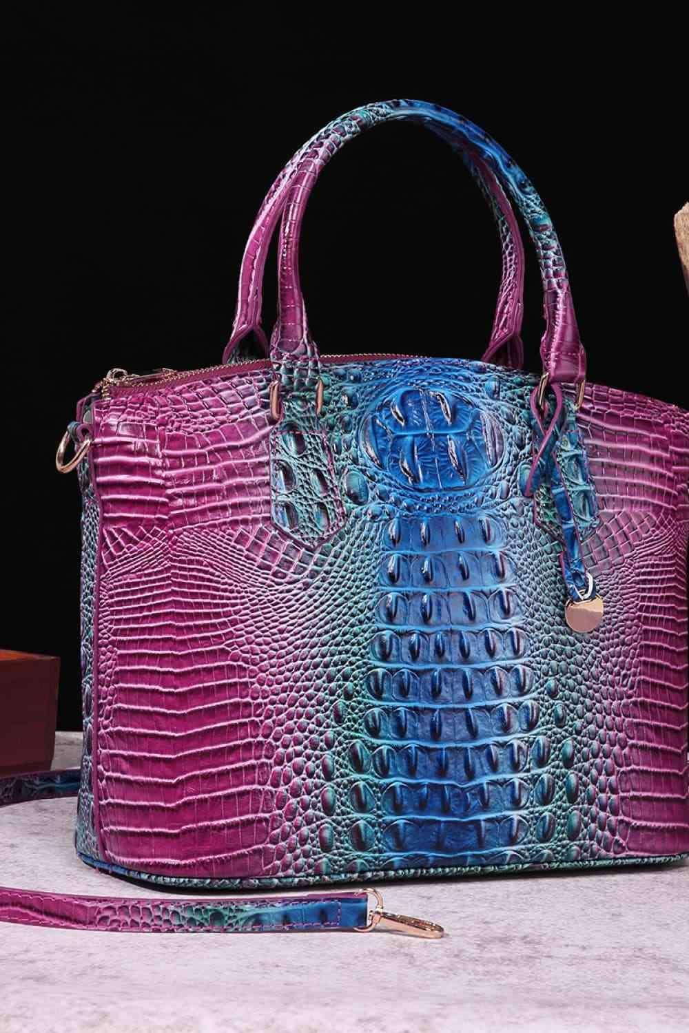 Gradient PU Leather Handbag - NawdeX