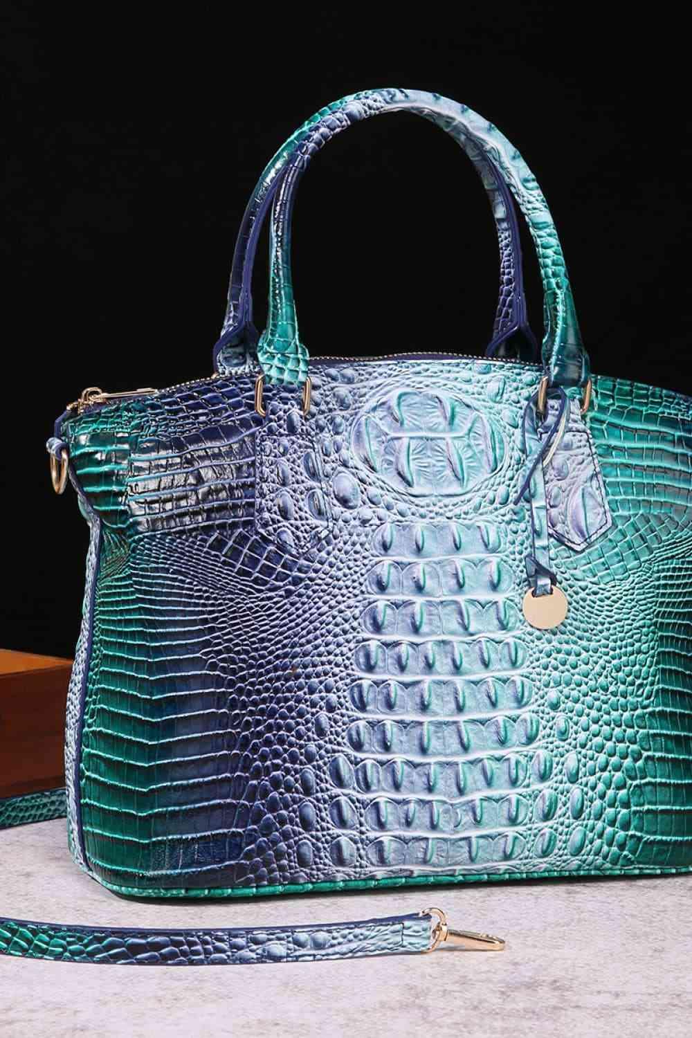 Gradient PU Leather Handbag - NawdeX