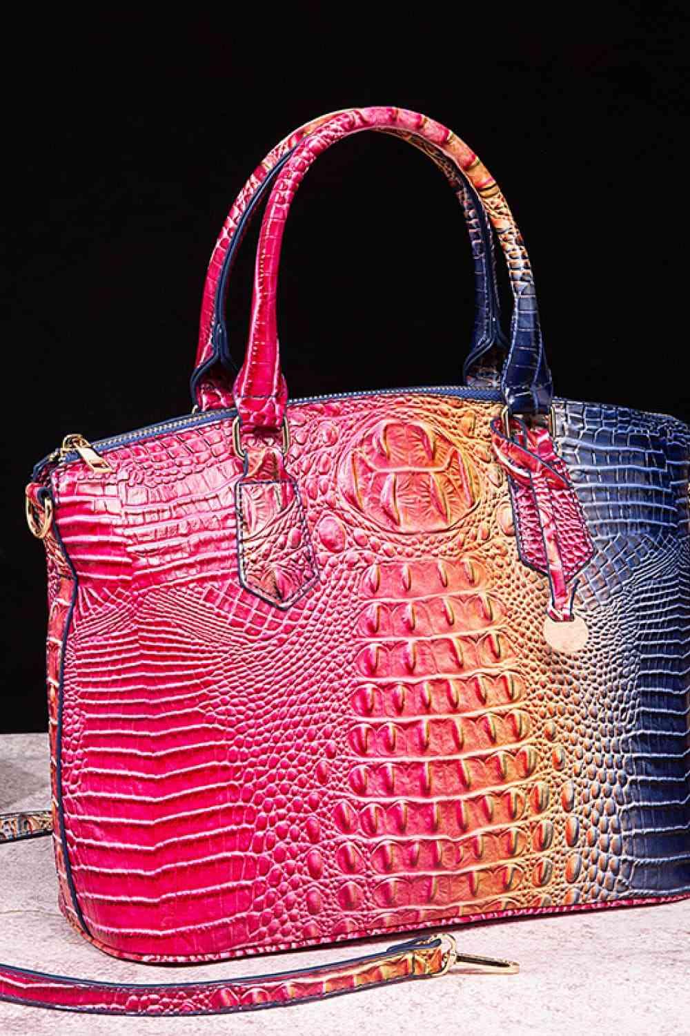 Gradient PU Leather Handbag - NawdeX