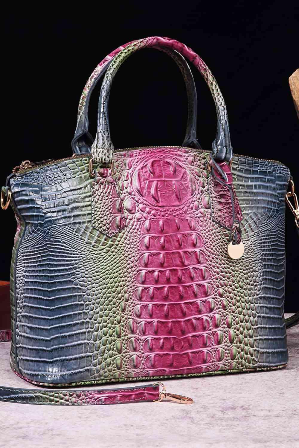 Gradient PU Leather Handbag - NawdeX