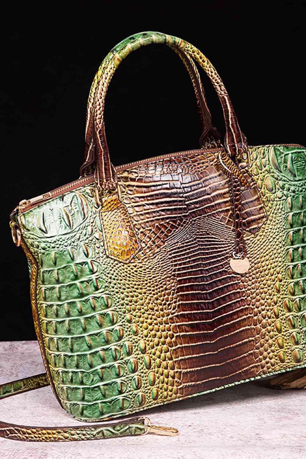 Gradient PU Leather Handbag - NawdeX