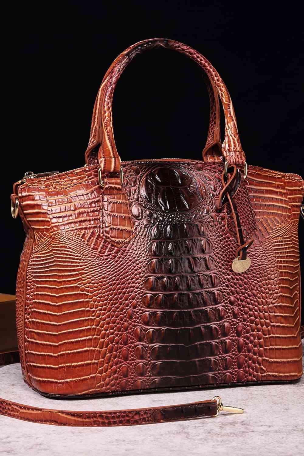 Gradient PU Leather Handbag - NawdeX