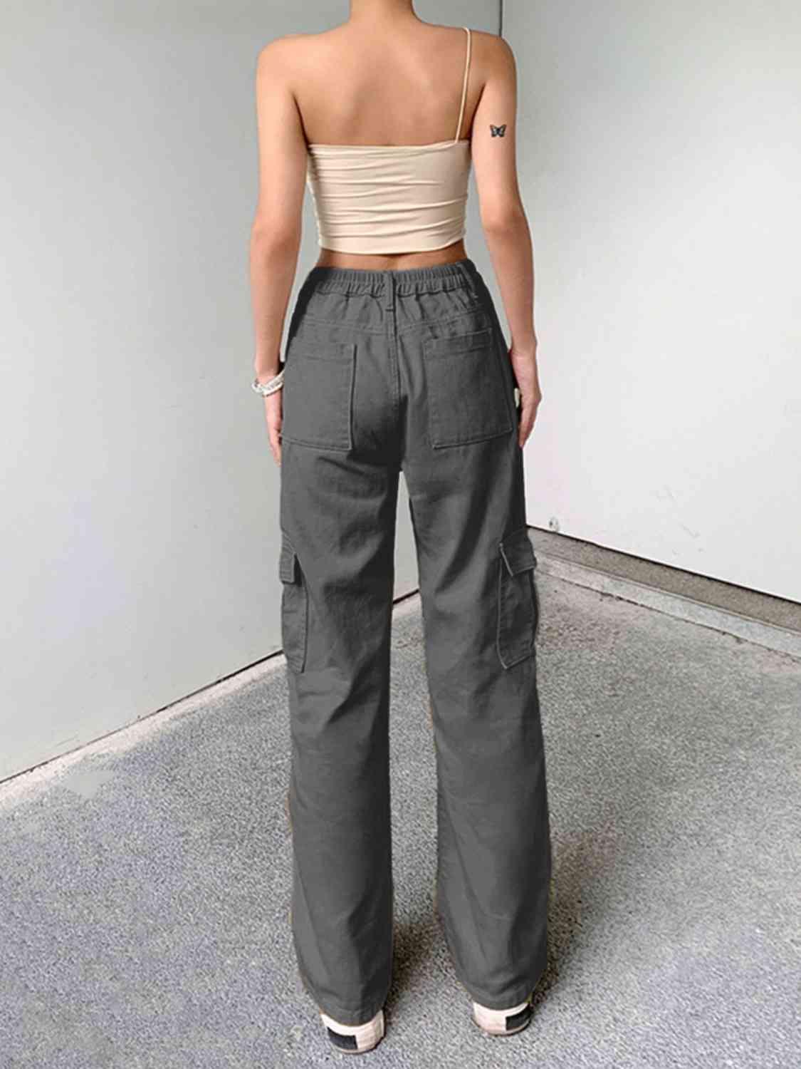 Straight Jeans with Pockets - NawdeX