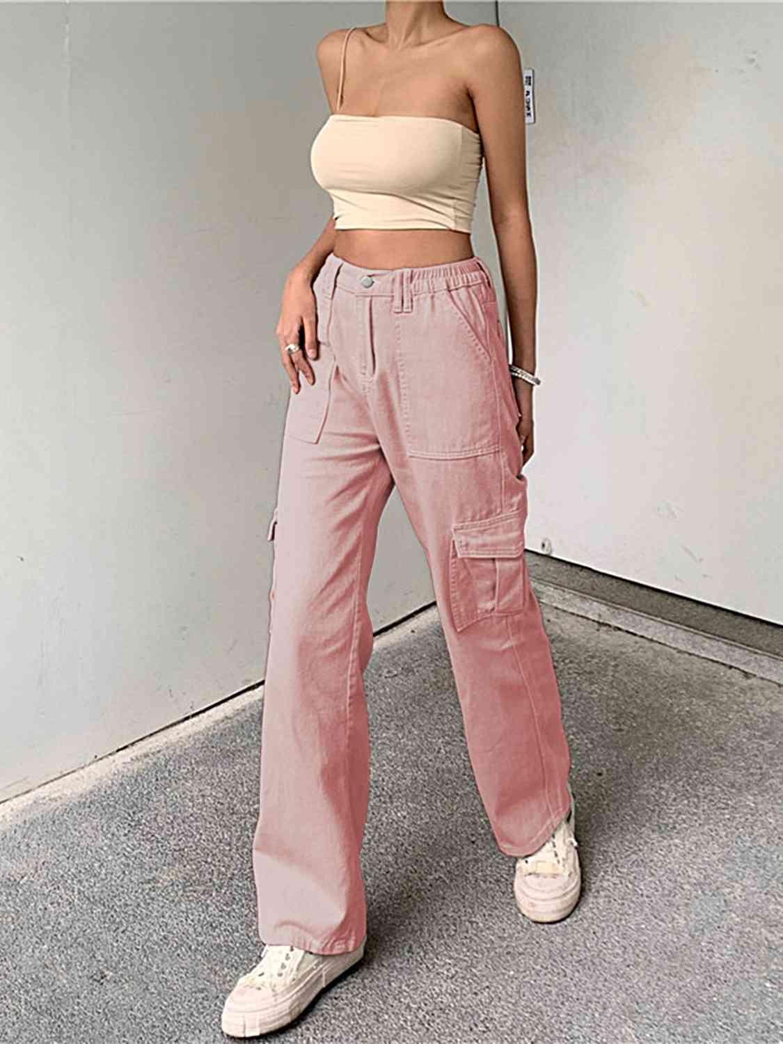 Straight Jeans with Pockets - NawdeX